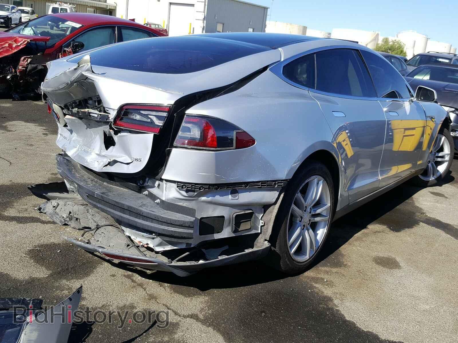 2012 TESLA MODEL S - VIN: 5YJSA1DP2CFS00595 - Фото 4
