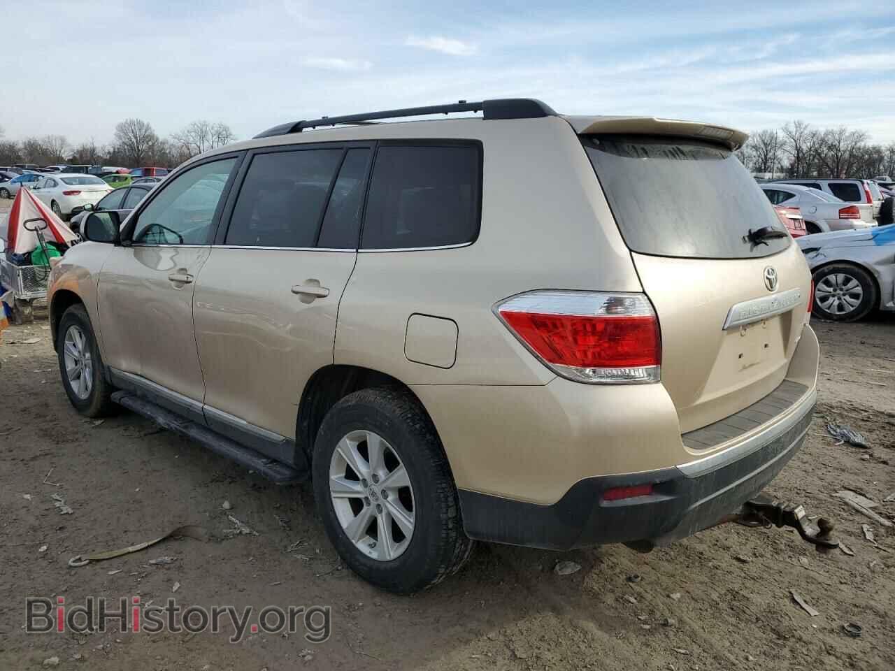 2012 TOYOTA HIGHLANDER - VIN: 5TDBK3EH5CS163411 - Фото 2