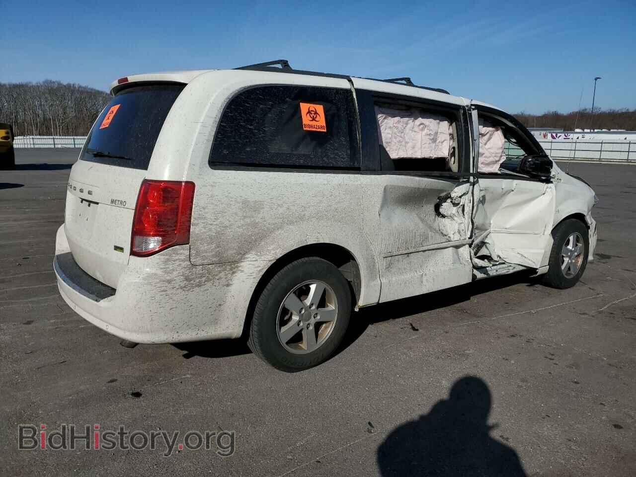 2013 DODGE CARAVAN - VIN: 2C4RDGCG0DR655378 - Фото 3