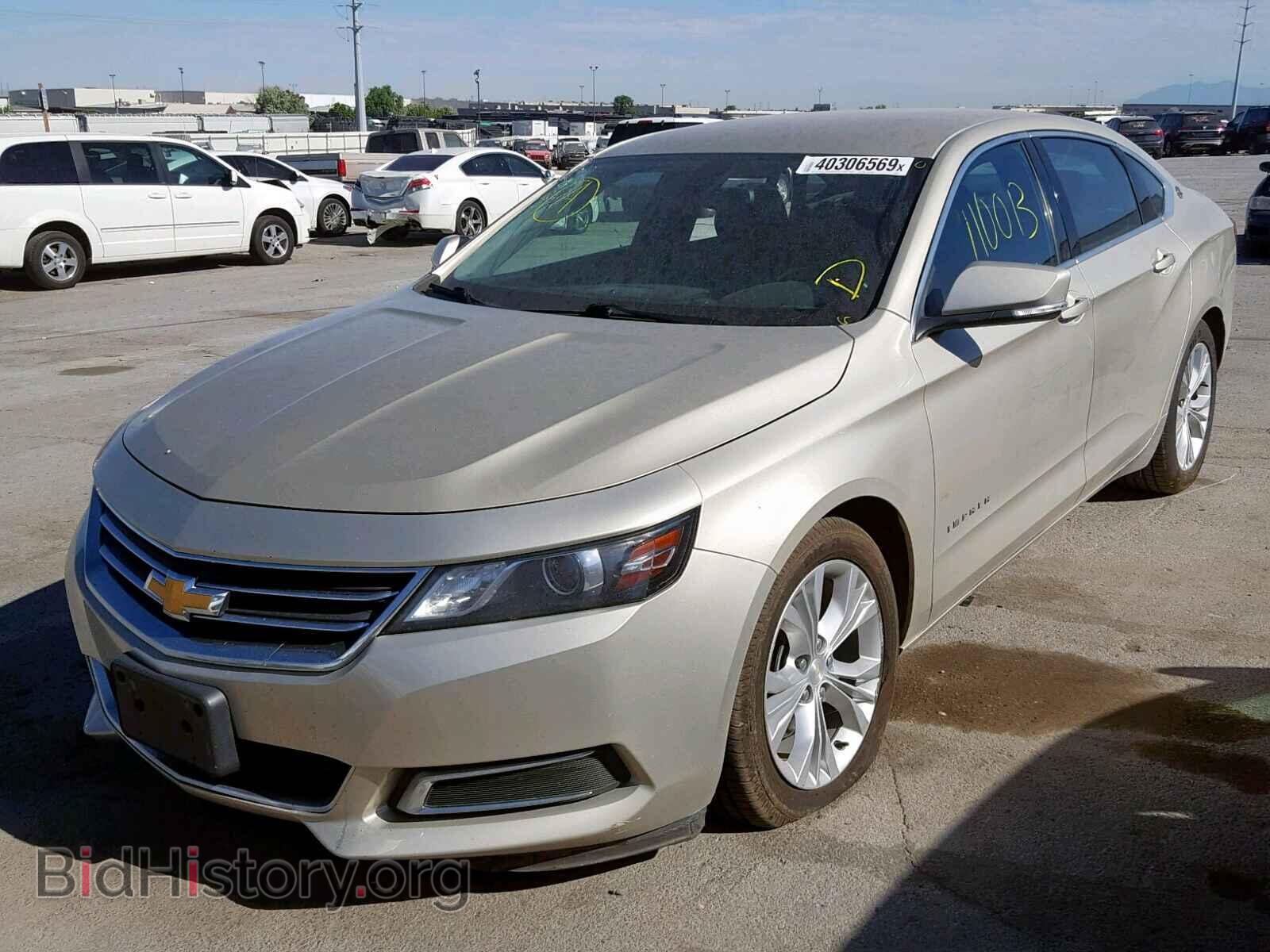 2014 CHEVROLET IMPALA - VIN: 2G1125S38E9158708 - Фото 2