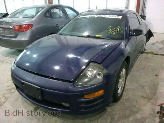2001 MITSUBISHI ECLIPSE - VIN: 4A3AC54H81E022371 - Фото 2