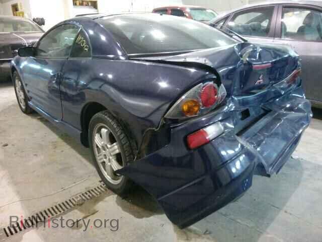 2001 MITSUBISHI ECLIPSE - VIN: 4A3AC54H81E022371 - Фото 3