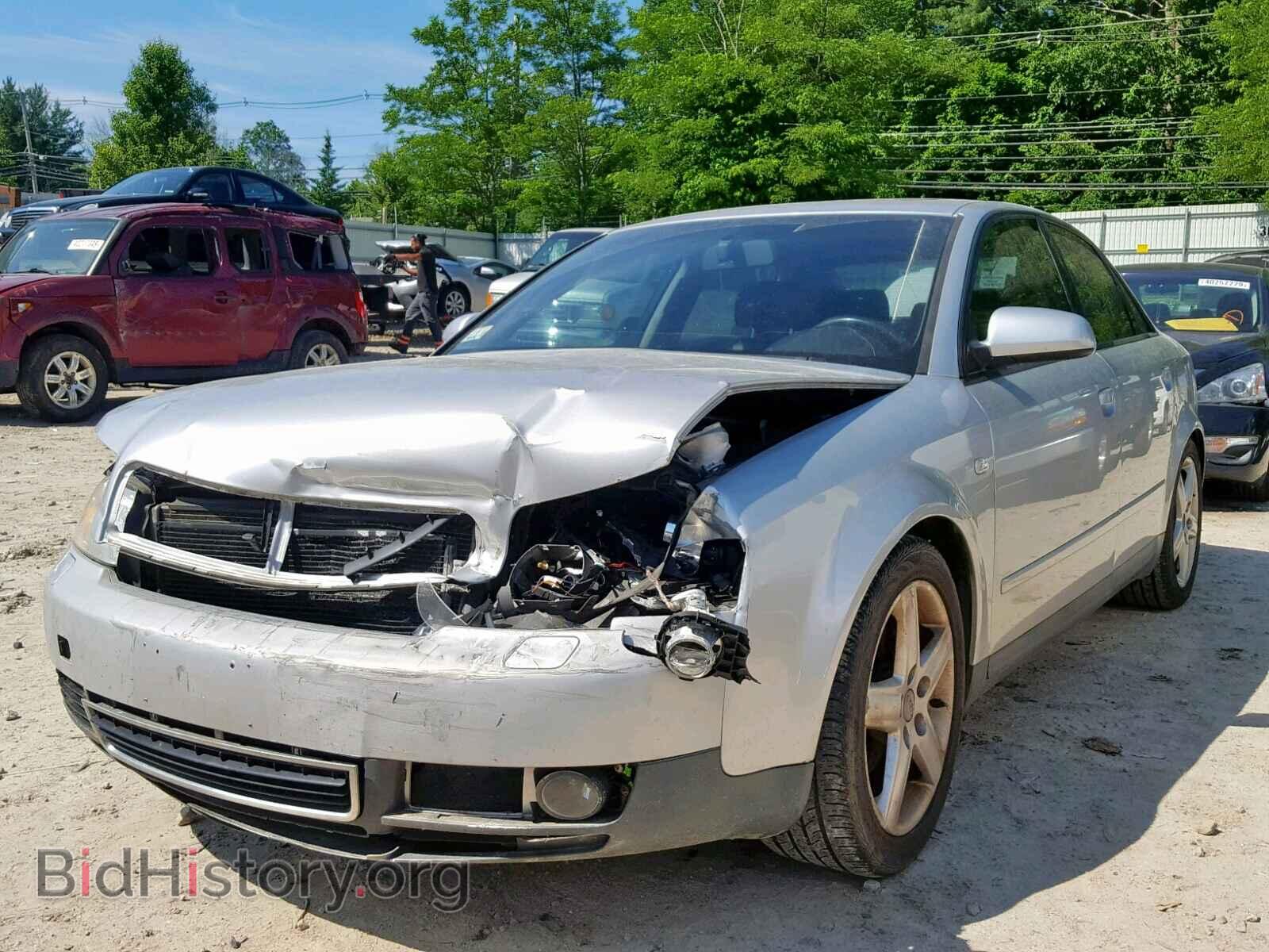 2002 AUDI A4 - VIN: WAULC58E22A106204 - Фото 2