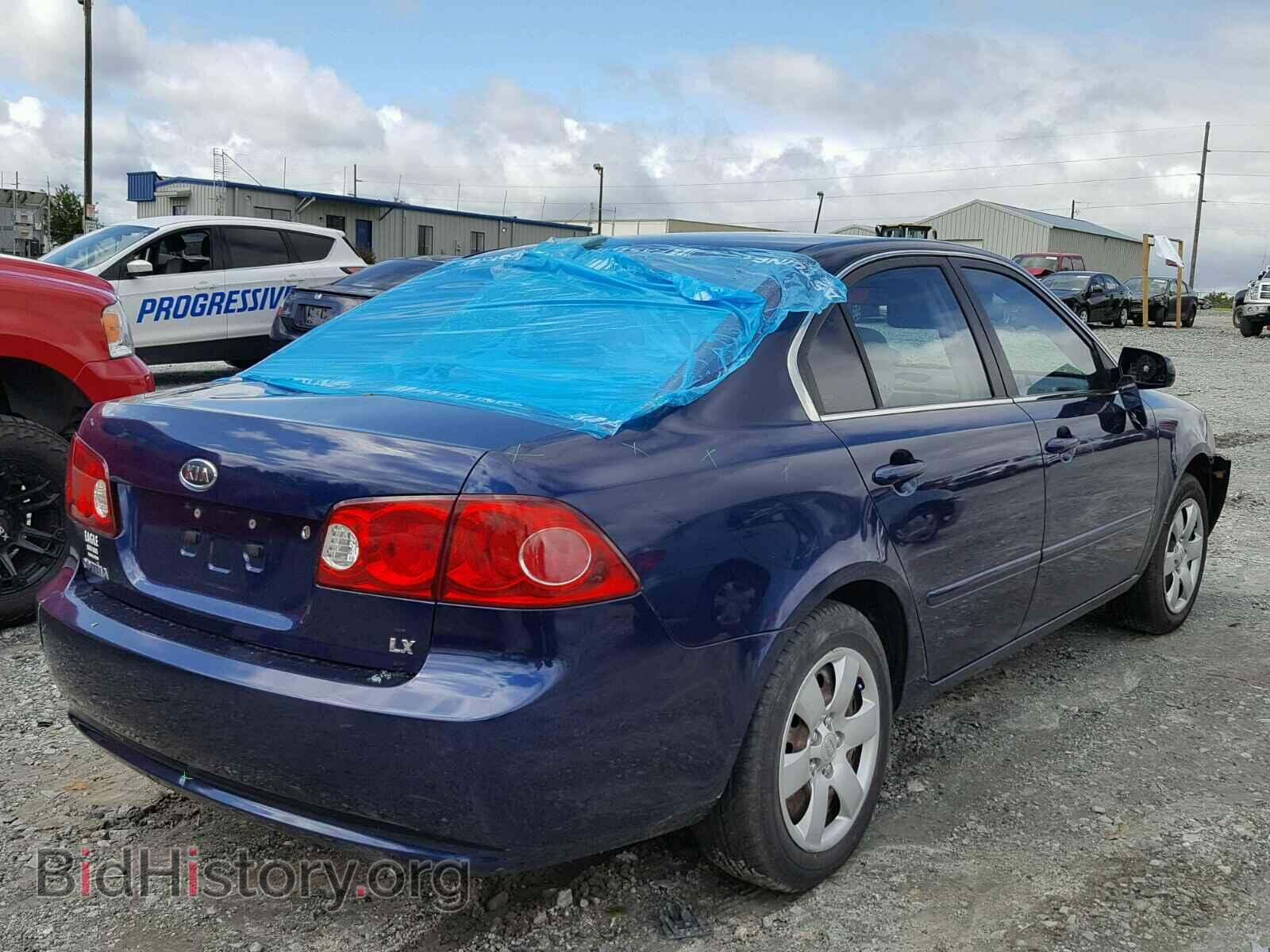 2007 KIA OPTIMA - VIN: KNAGE123775143518 - Фото 4