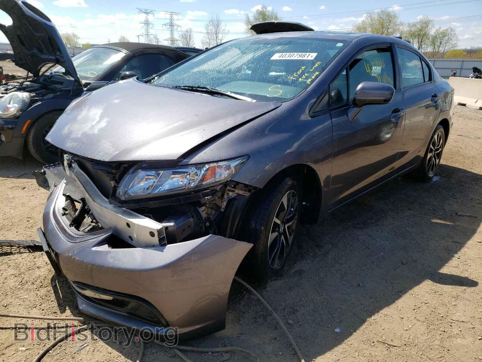2015 HONDA CIVIC - VIN: 19XFB2F8XFE083028 - Фото 2