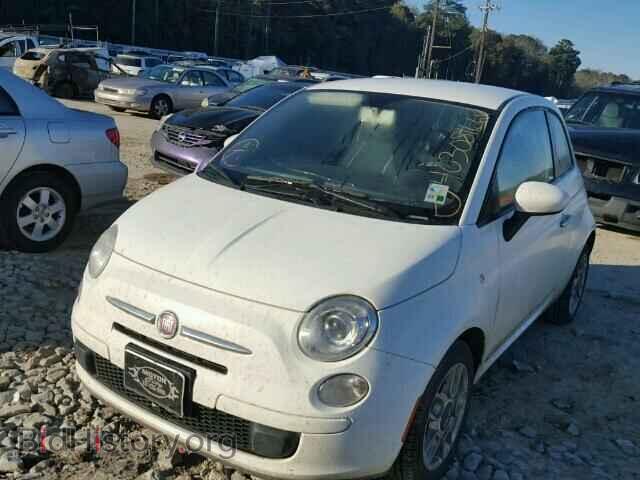 2012 FIAT 500 - VIN: 3C3CFFAR1CT125077 - Фото 2