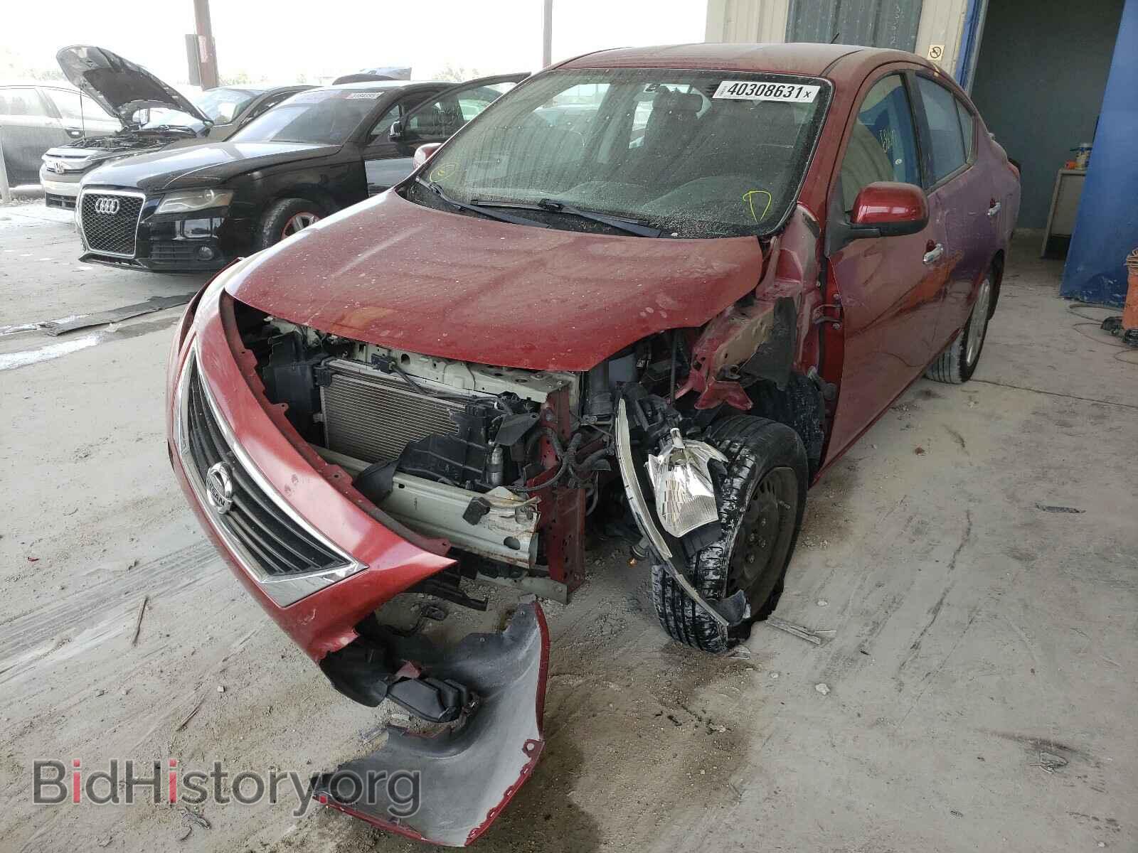 2013 NISSAN VERSA - VIN: 3N1CN7AP4DL853595 - Фото 2