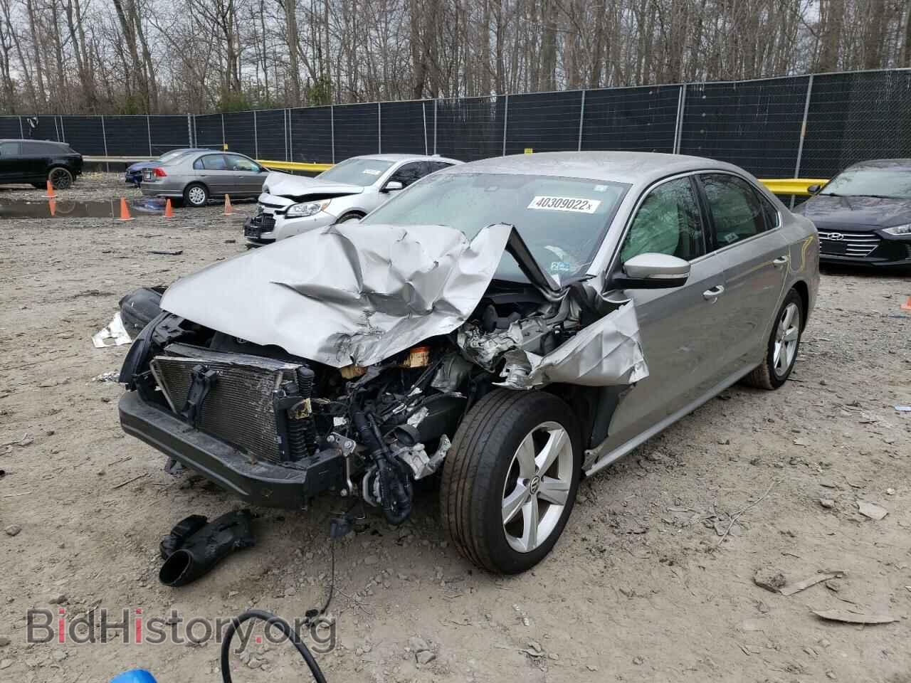 2014 VOLKSWAGEN PASSAT - VIN: 1VWAT7A30EC037338 - Фото 2