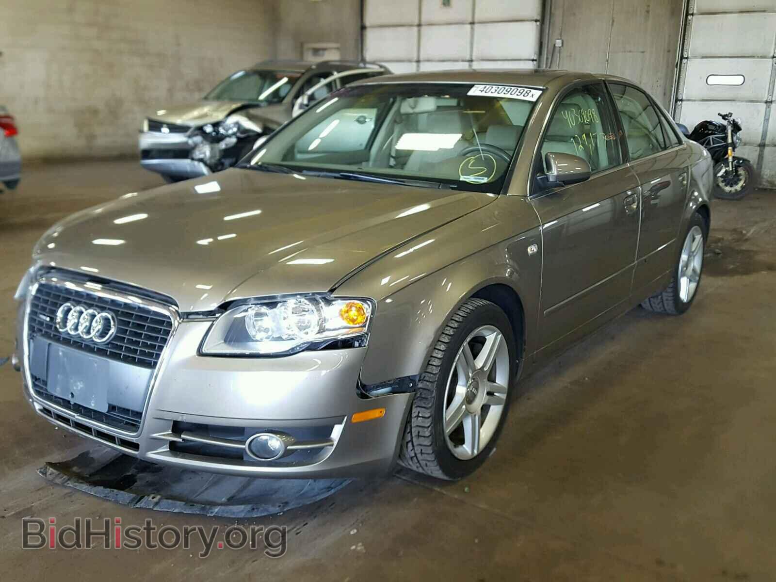 2007 AUDI A4 - VIN: WAUDF78E97A224409 - Фото 2