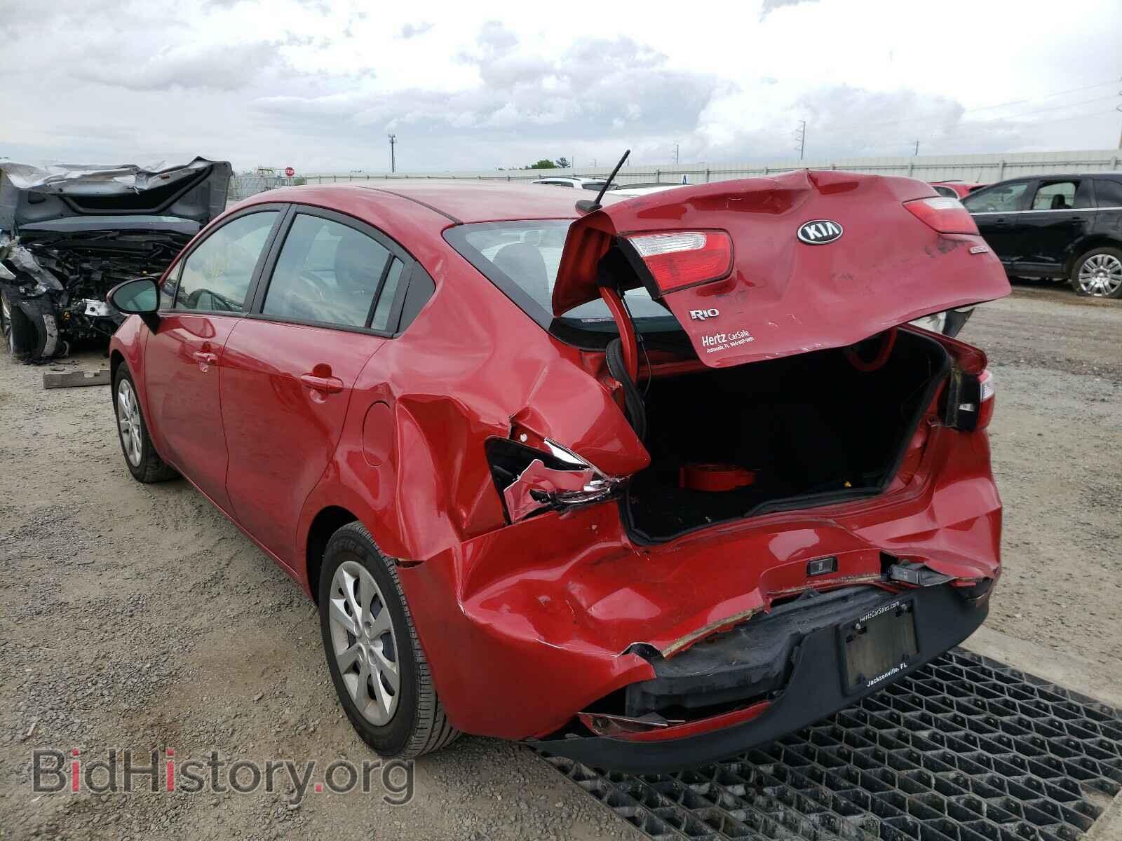 2017 KIA RIO - VIN: KNADM4A38H6044713 - Фото 3