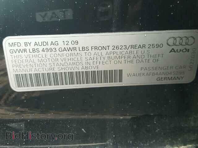 2010 AUDI A6 - VIN: WAUEKAFB4AN045295 - Фото 10
