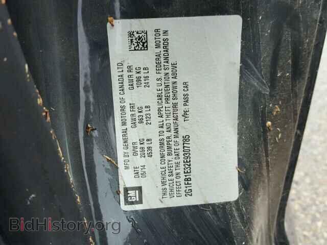 2014 CHEVROLET CAMARO - VIN: 2G1FB1E32E9307785 - Photo 10