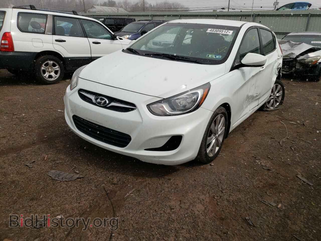 2012 HYUNDAI ACCENT - VIN: KMHCU5AE3CU037352 - Фото 2