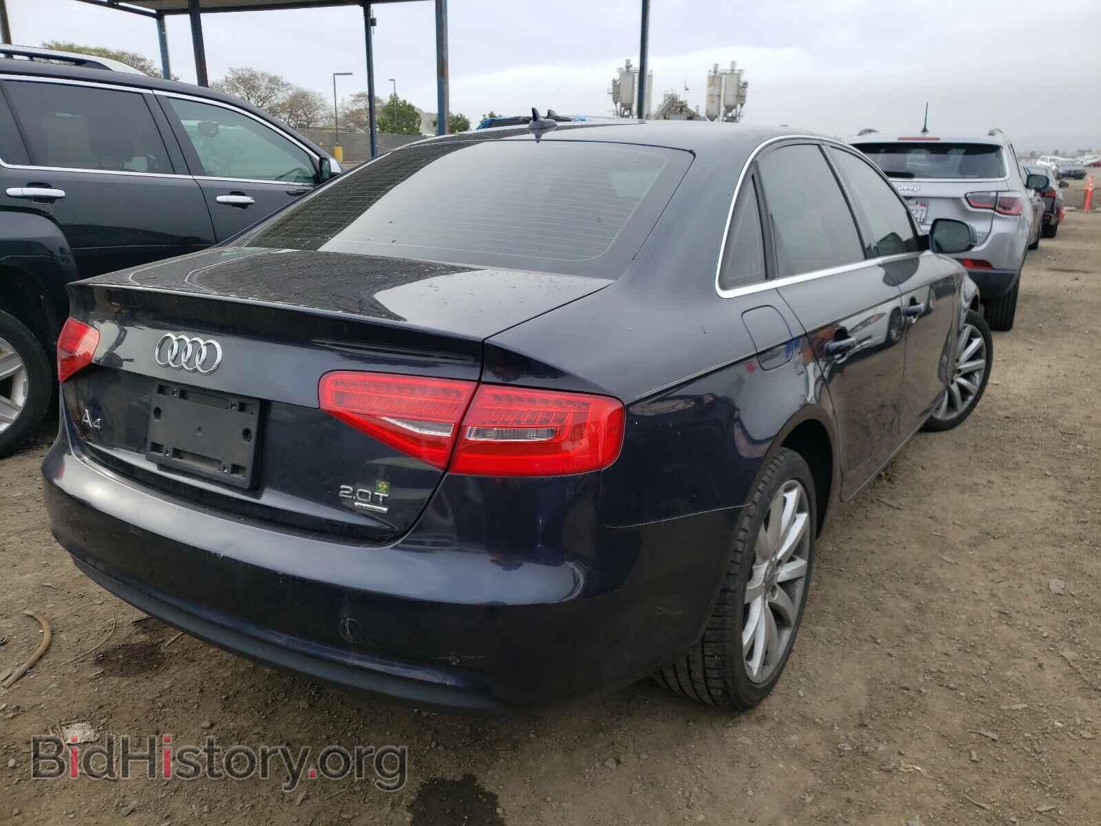 2013 AUDI A4 - VIN: WAUFFAFL4DA099385 - Фото 4