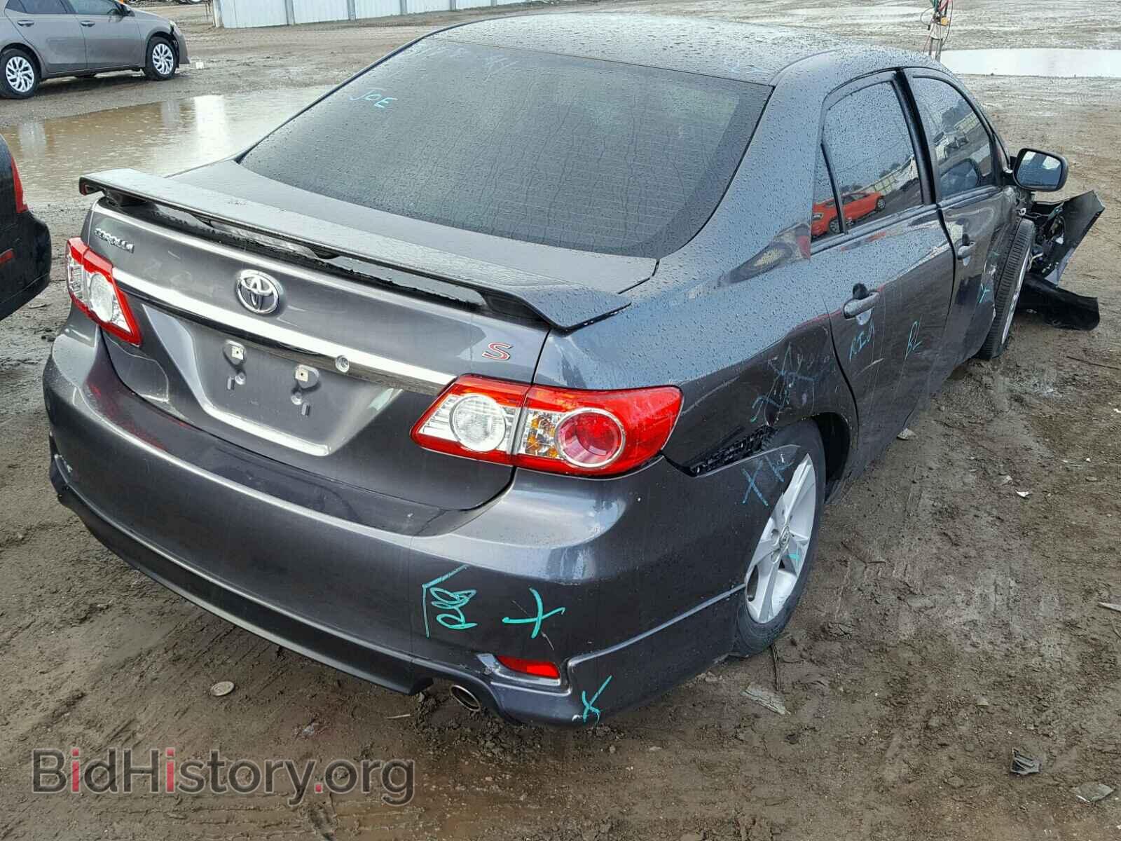2013 TOYOTA COROLLA BA - VIN: 2T1BU4EE4DC070718 - Фото 4