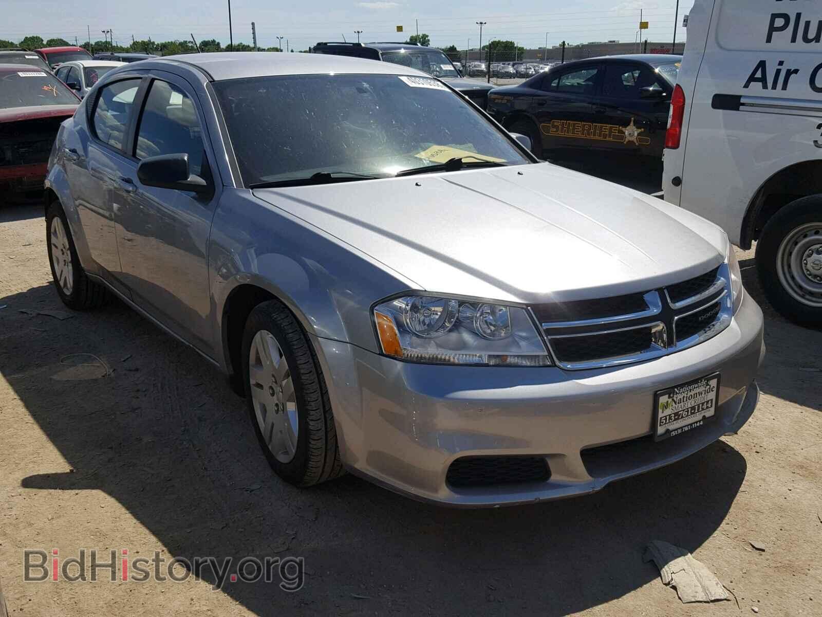 Фотография 1C3CDZAB6EN149405 - DODGE AVENGER 2014