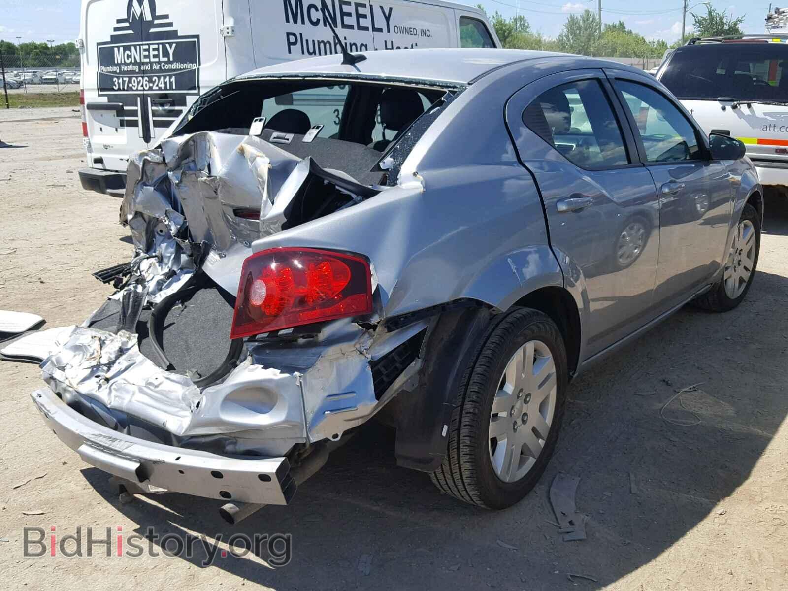 2014 DODGE AVENGER - VIN: 1C3CDZAB6EN149405 - Фото 4