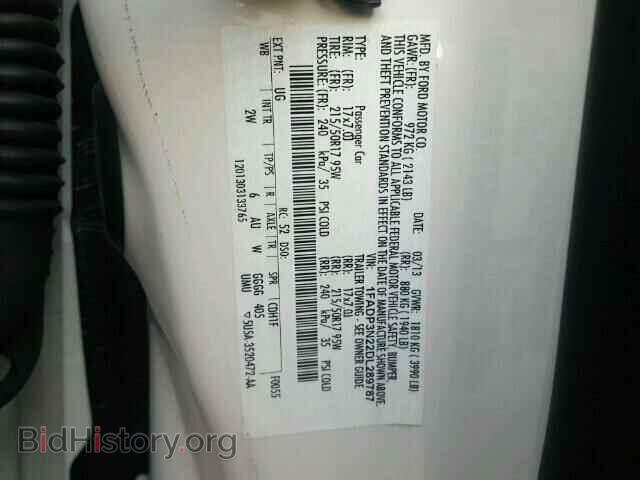 2013 FORD FOCUS - VIN: 1FADP3N22DL289787 - Photo 10