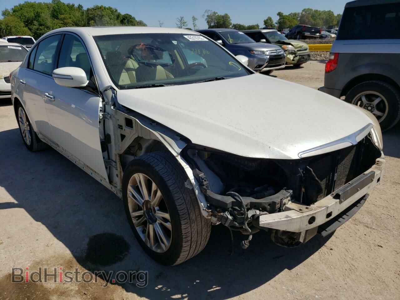 Photo KMHGC4DF8CU158686 - HYUNDAI GENESIS 2012