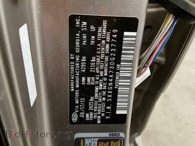 2013 KIA OPTIMA - VIN: 5XXGN4A73DG237749 - Photo 10