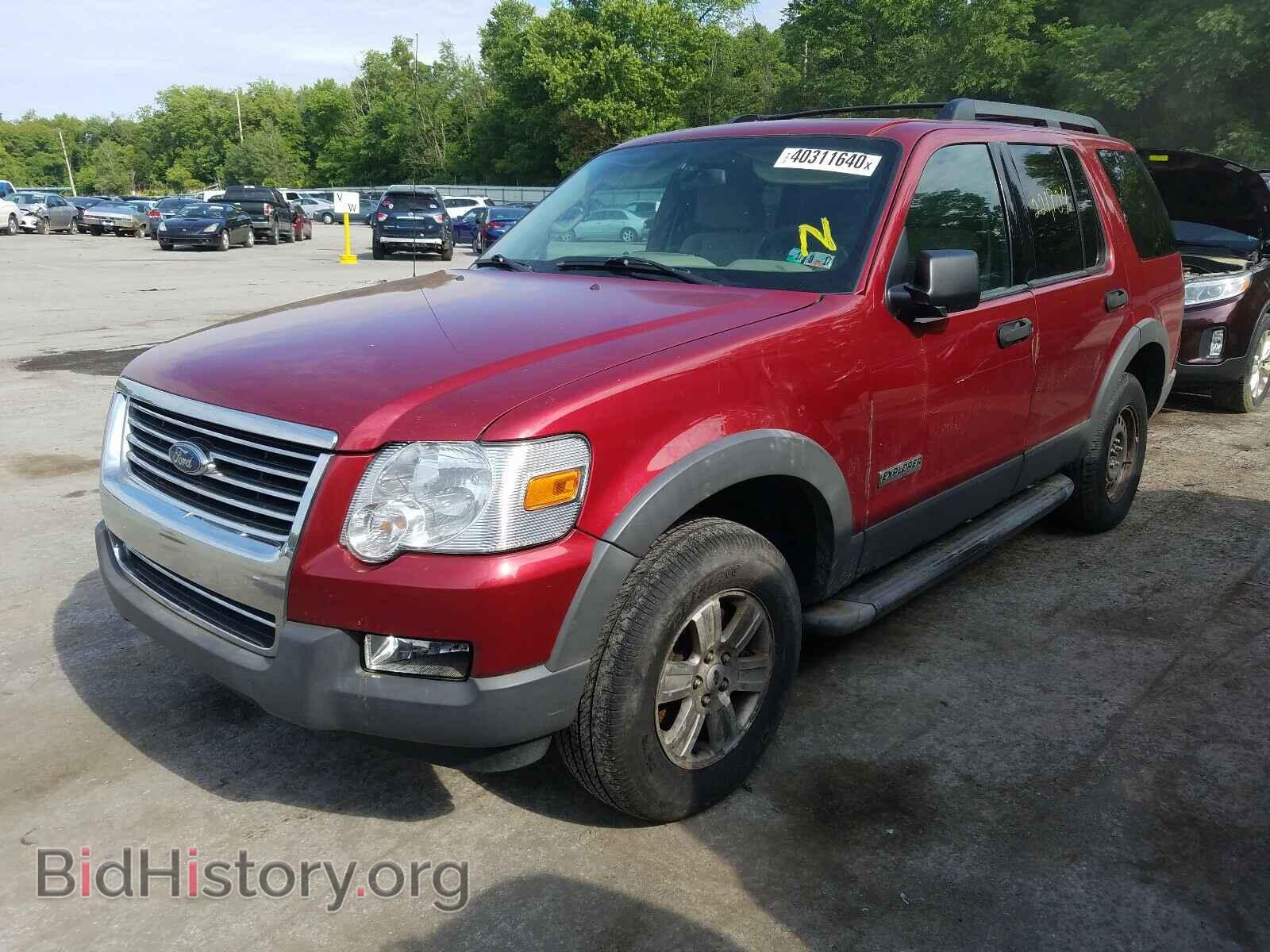 2006 FORD EXPLORER - VIN: 1FMEU73E46UA02860 - Фото 2