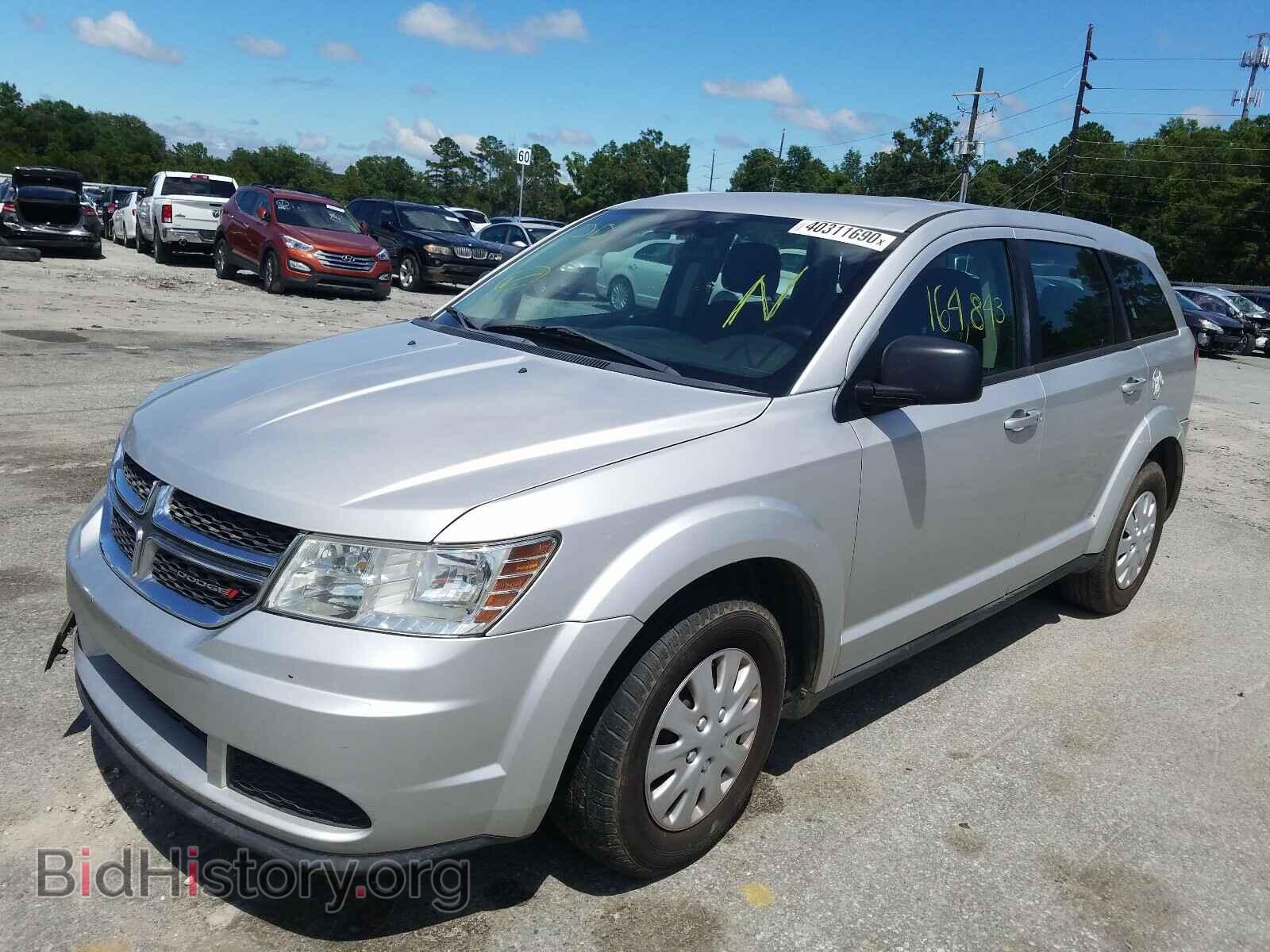 2012 DODGE JOURNEY - VIN: 3C4PDCAB8CT262022 - Фото 2