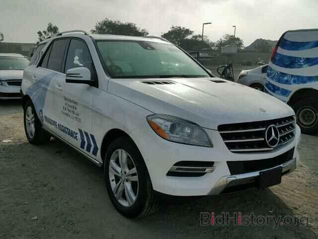 Photo 4JGDA5HB5EA302723 - MERCEDES-BENZ ML350 2014