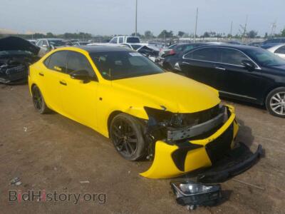 2017 Lexus IS IS 200t, желтый — VIN JTHBA1D27H5060541, Copart
