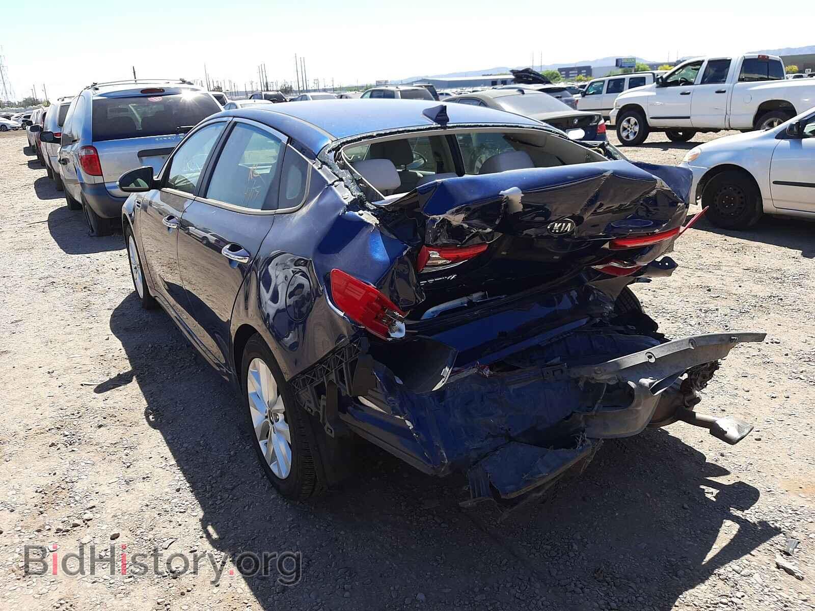 2016 KIA OPTIMA - VIN: 5XXGT4L30GG005257 - Фото 3