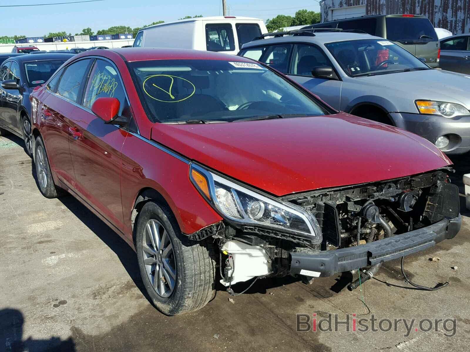 Фотография 5NPE24AF3HH468152 - HYUNDAI SONATA 2017