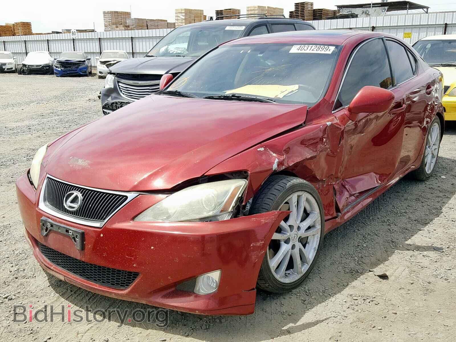 2007 LEXUS IS - VIN: JTHBE262872012375 - Photo 2
