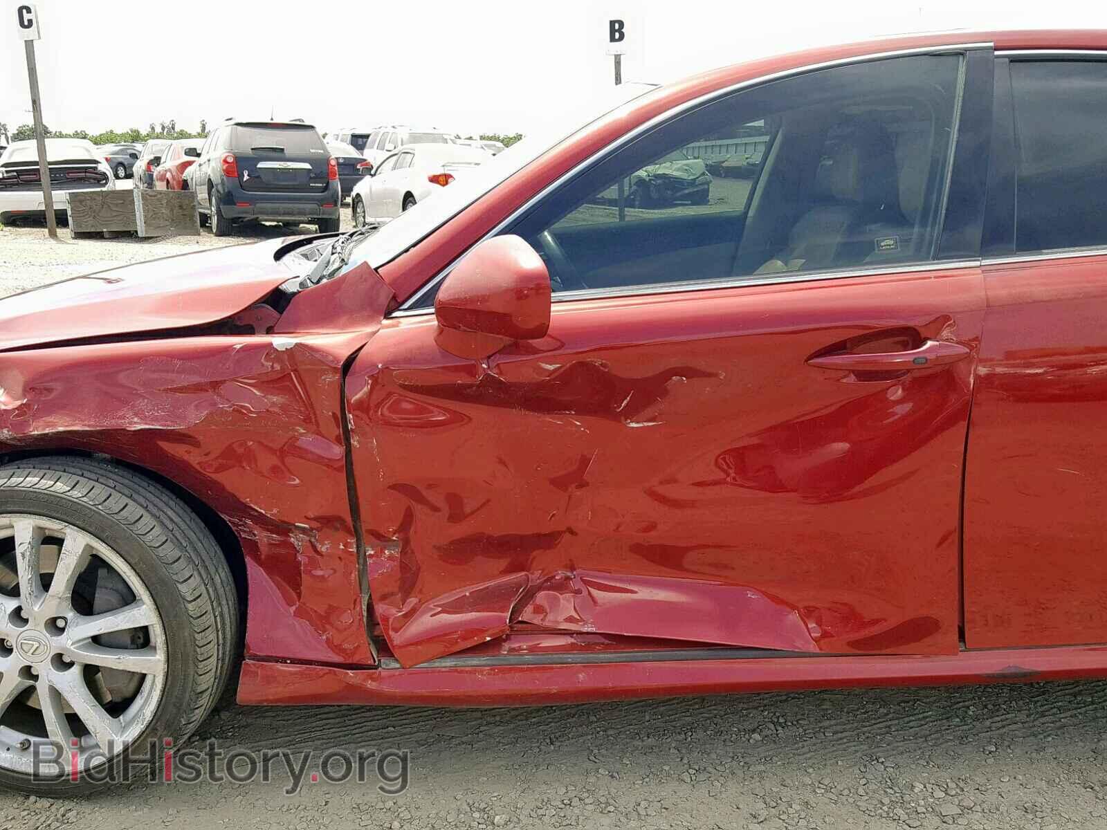 2007 LEXUS IS - VIN: JTHBE262872012375 - Photo 9