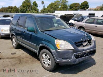 2002 Honda CR-V EX, green — VIN JHLRD78872C013413, Copart