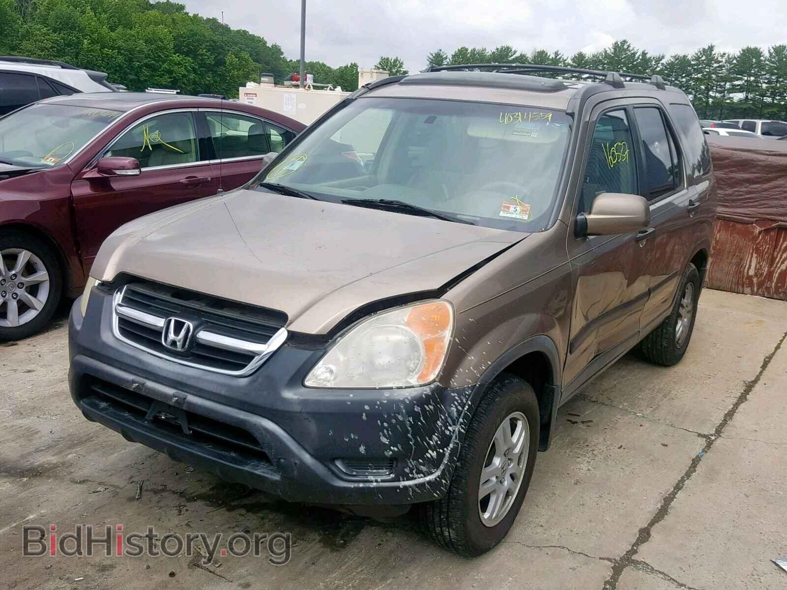 2004 HONDA CR-V EX - VIN: JHLRD788X4C022271 - Фото 2