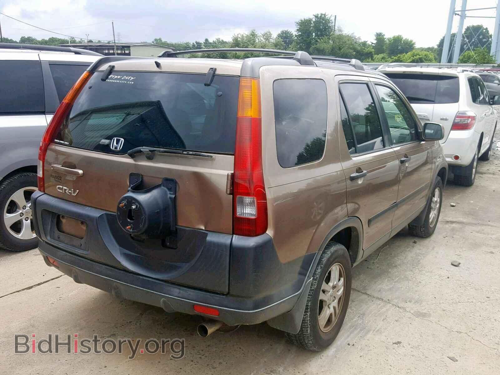 2004 HONDA CR-V EX - VIN: JHLRD788X4C022271 - Фото 4