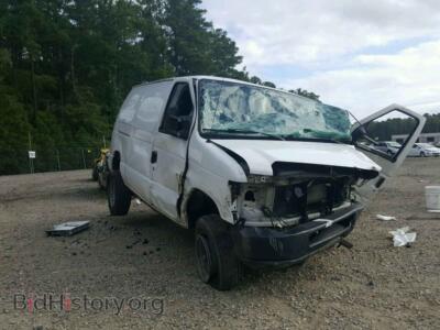 2014 Ford ECONOLINE, white — VIN 1FTNE2ELXEDA06619, Copart