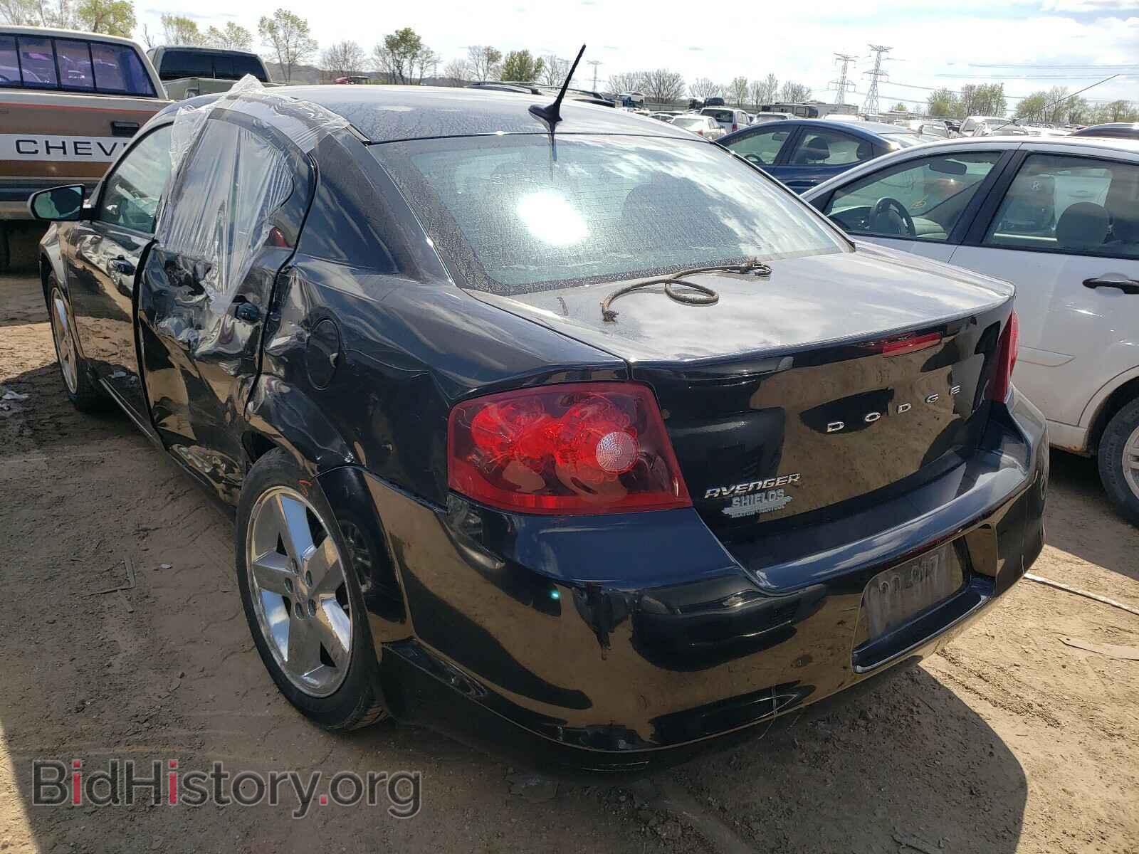 2014 DODGE AVENGER - VIN: 1C3CDZAB4EN103930 - Фото 3