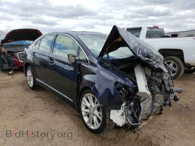2010 Lexus HS HS 250h, черный — VIN JTHBB1BA3A2014901, Copart