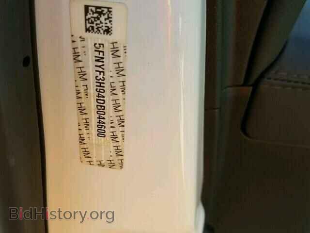 2013 HONDA PILOT - VIN: 5FNYF3H94DB044600 - Фото 10