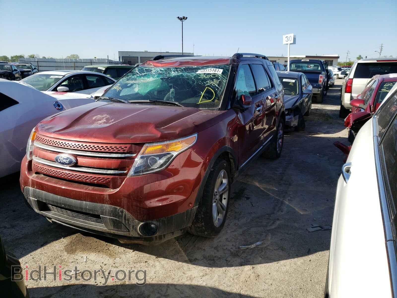 2014 FORD EXPLORER - VIN: 1FM5K8F82EGA63218 - Фото 2