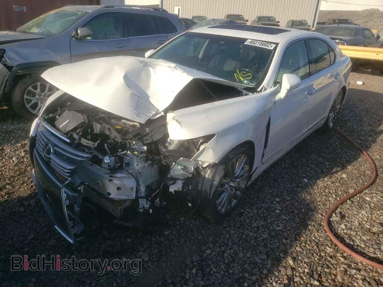 2013 LEXUS LS460 - VIN: JTHBL5EFXD5122494 - Фото 2