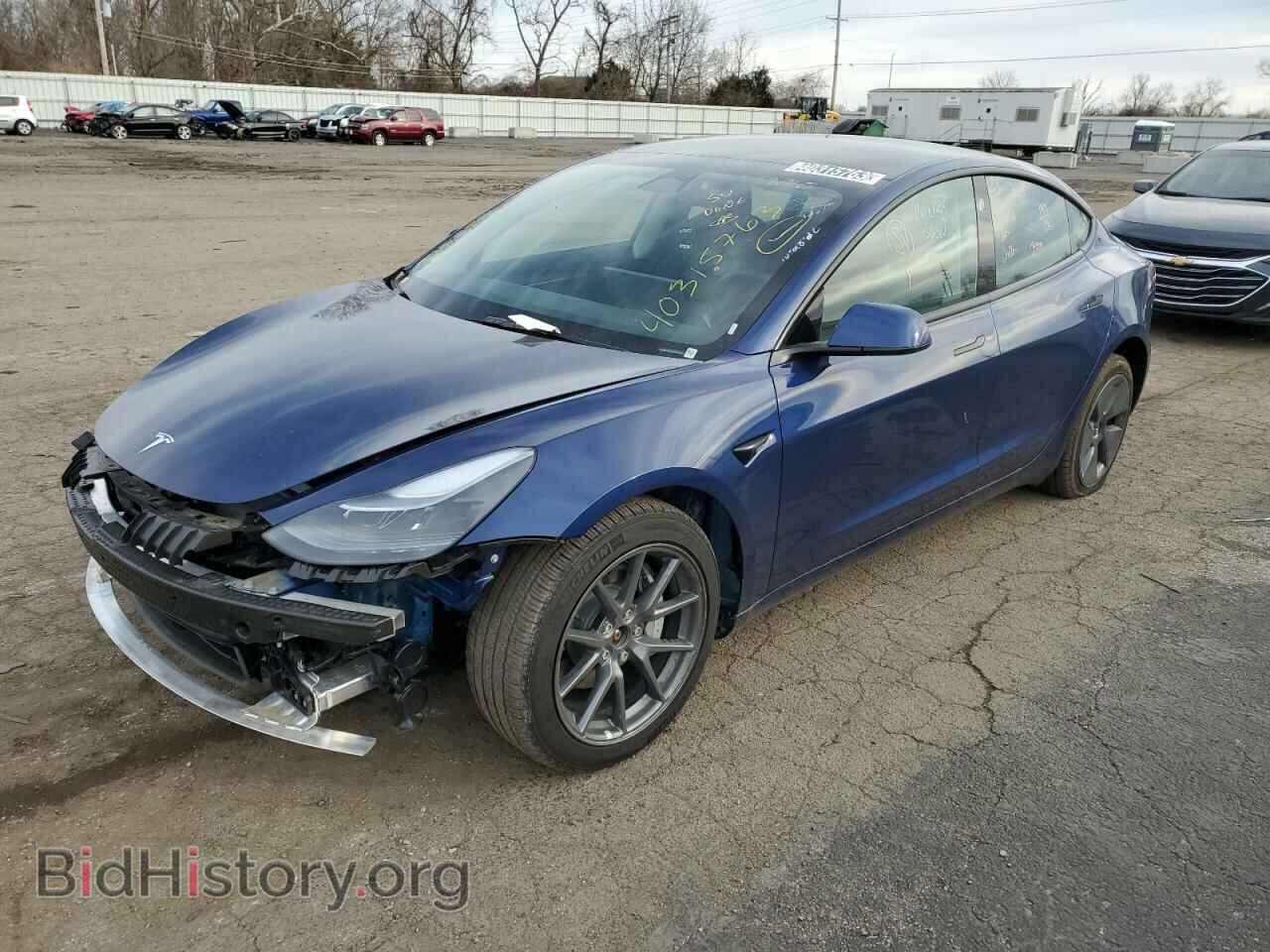 Фотография 5YJ3E1EB2NF184994 - TESLA MODEL 3 2022