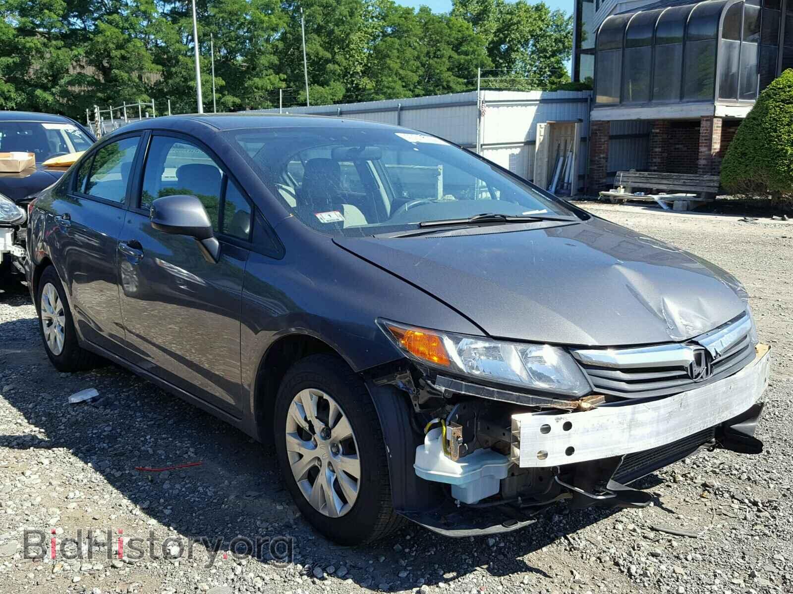 Photo 2HGFB2F55CH567390 - HONDA CIVIC LX 2012