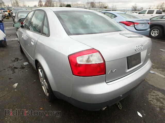 2002 AUDI A4 - VIN: WAULC68E42A284637 - Фото 3