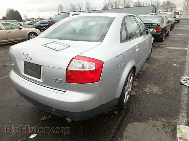 2002 AUDI A4 - VIN: WAULC68E42A284637 - Фото 4