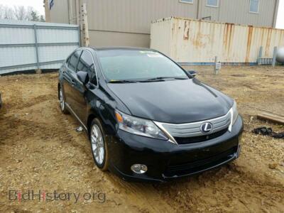 2010 Lexus HS HS 250h, black — VIN JTHBB1BA8A2001318, Copart