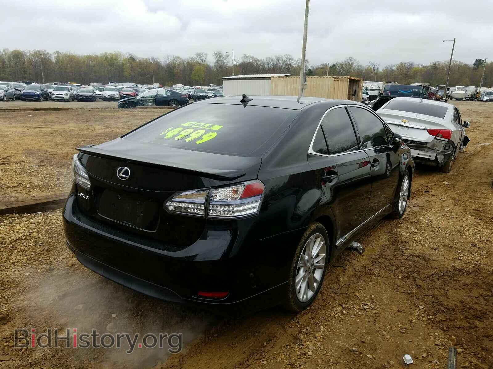 2010 LEXUS HS - VIN: JTHBB1BA8A2001318 - Photo 4