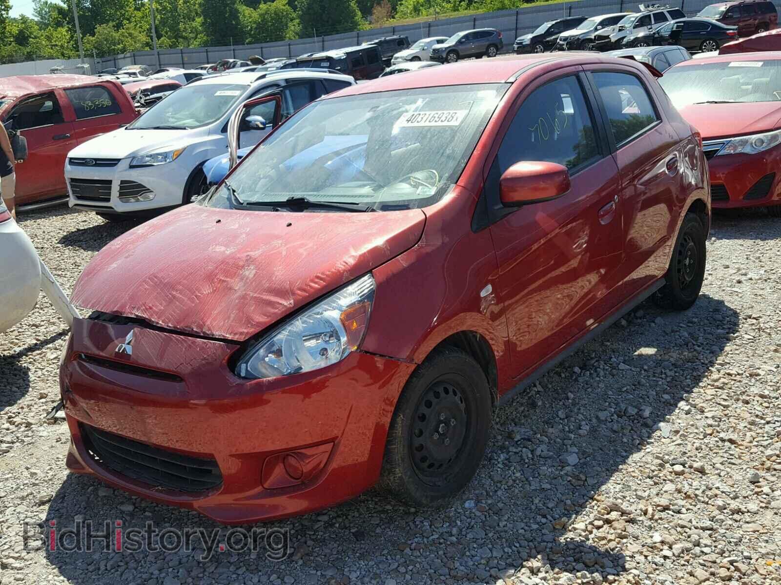 2015 MITSUBISHI MIRAGE - VIN: ML32A3HJXFH044914 - Фото 2