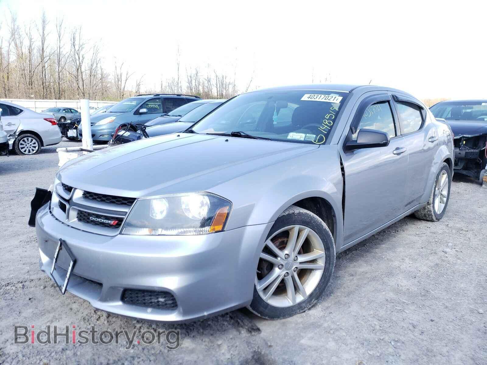 2014 DODGE AVENGER - VIN: 1C3CDZAB7EN166777 - Фото 2