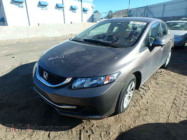 2013 HONDA CIVIC - VIN: 2HGFB2F5XDH552532 - Фото 2